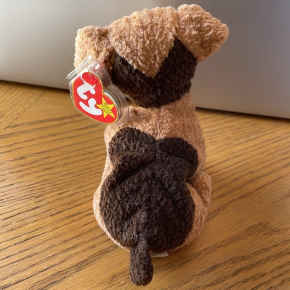 Ty Beanie Baby TUFFY THE TERRIER DOG Retired 1996 NWT - Picture 3 of 6